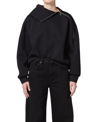 The Coyle Zip Shoulder Neoprene Sweatshirt 