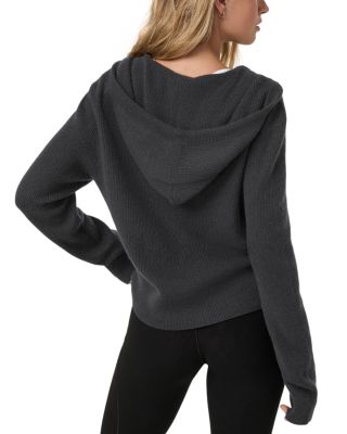 Emilie Cashmere Zippered Hoodie - thumbnail 2