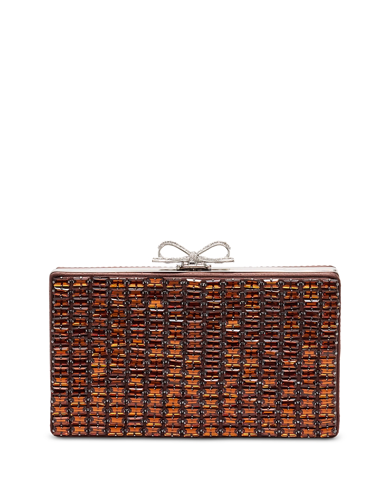 Self-Portrait Mini Crystal Chainmail Clutch