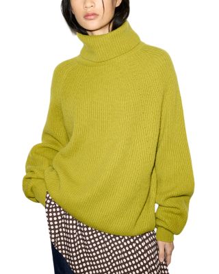 Tempra Wool & Cashmere Turtleneck Sweater
