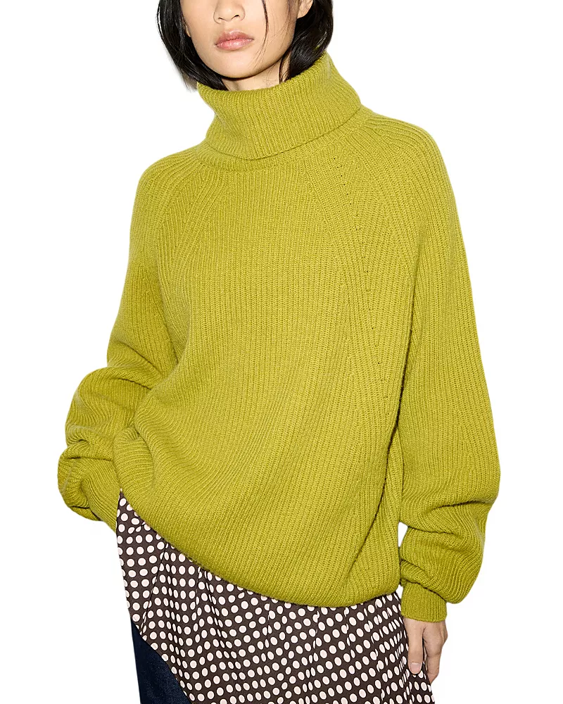 Max & Co. Tempra Wool & Cashmere Turtleneck Sweater
