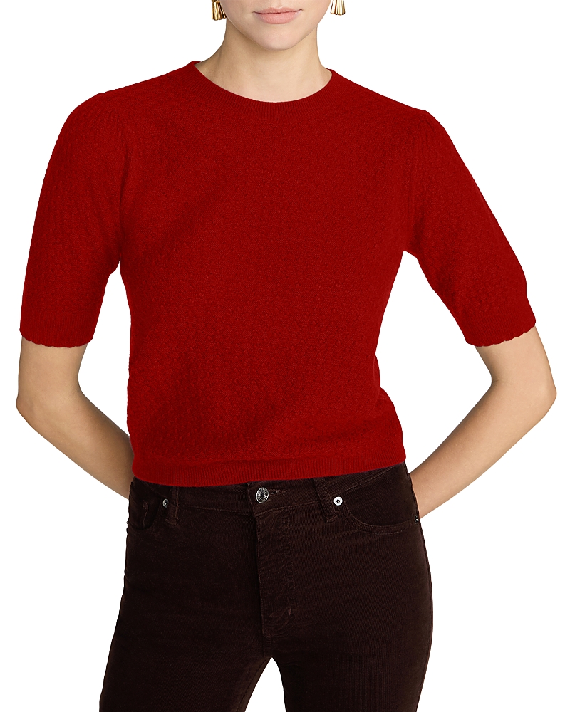 Frame The Gathered Honeycomb Sweater