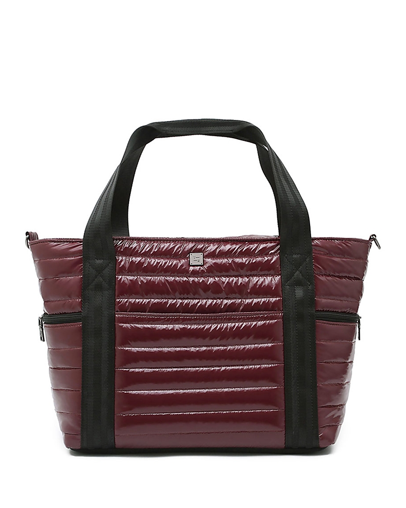 Think Royln Jetset Wingman Large Quilted Crossbody Tote · OS