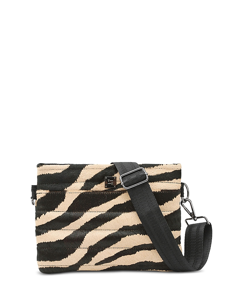 Think Royln Bum Bag 2.0 Small Animal Print Leather Crossbody In Zebra