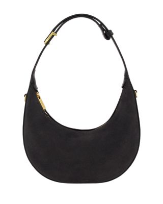Vince Small Suede Hobo Bag