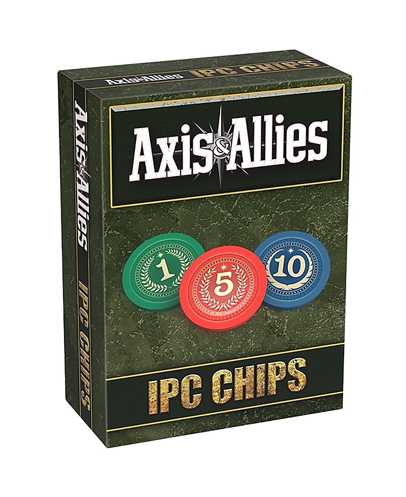 Renegade Game Studios Axis & Allies 75 Weighted Chips, Ages 12+
