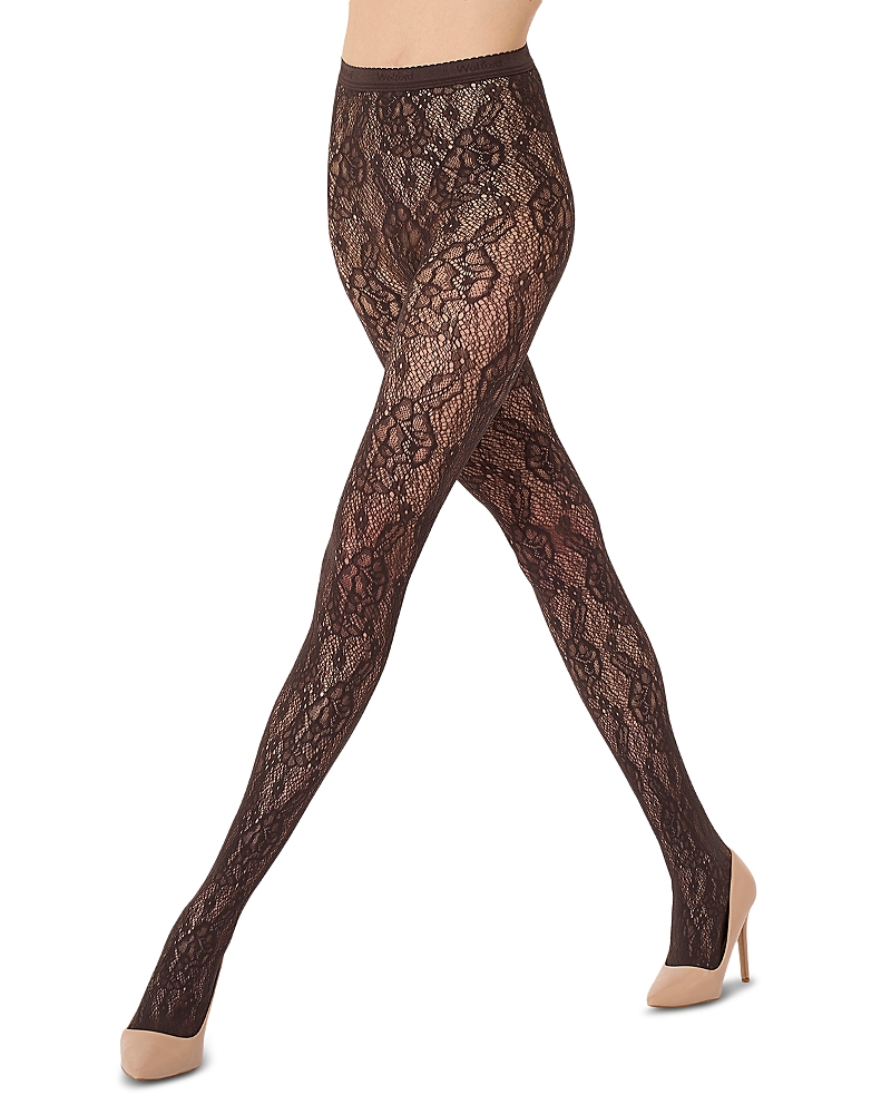 Wolford Infinite Rose Net Tights