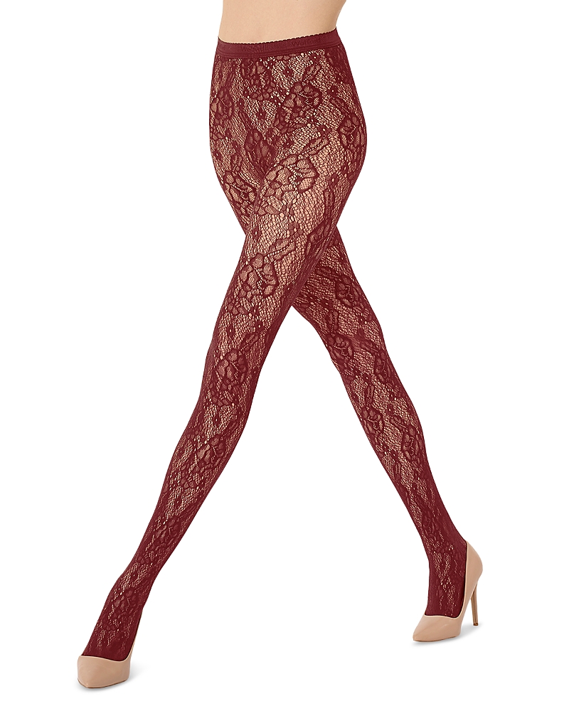Wolford Infinite Rose Net Tights