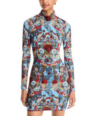 Delora Long Sleeve Turtleneck Dress
