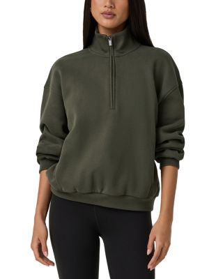 Restore Oversized Half Zip Sweatshirt - thumbnail 2