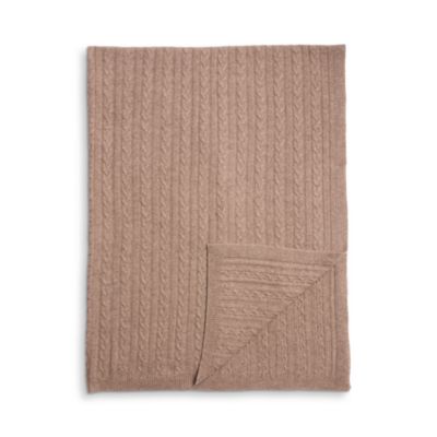 Cashmere & Wool Throw Blanket