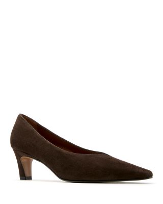 Women's Beckham Suede Mid Heel Pumps