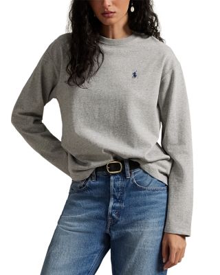 Cotton Jersey Long Sleeve Tee