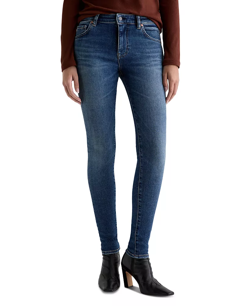 Ag Farrah High Rise Skinny Jeans in 14 Years Bluegrass