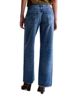Adria Mid Rise Wide Leg Jeans in Jive - thumbnail 3