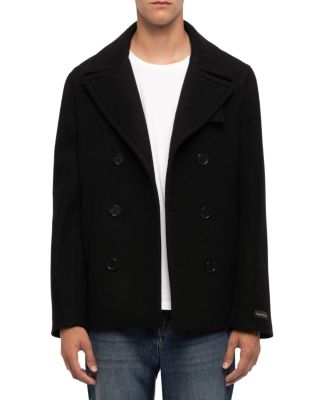 Mollys Wool Blend Notch Lapel Button Coat