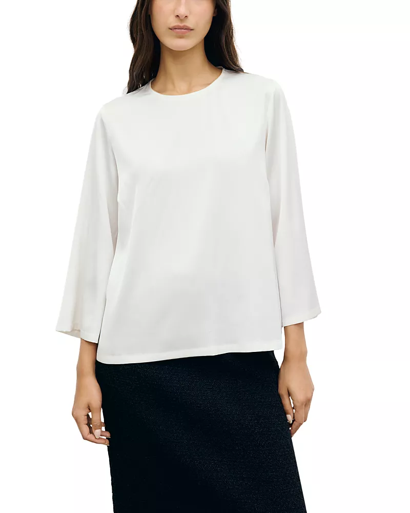 Gerard Darel Lilo Round Neck Blouse