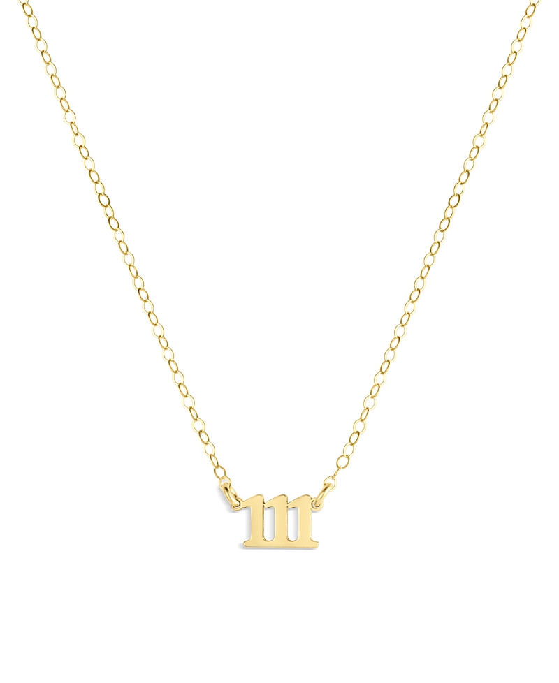 Set & Stones Angel Numbers Necklace