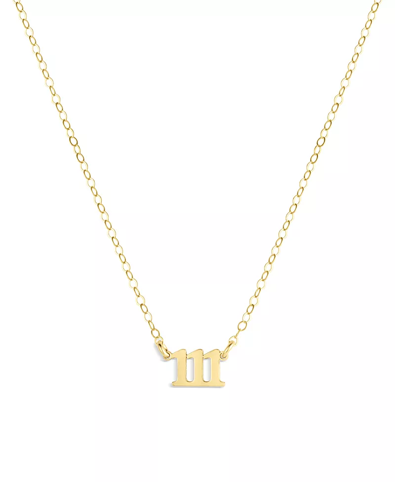 Set & Stones Angel Numbers Necklace