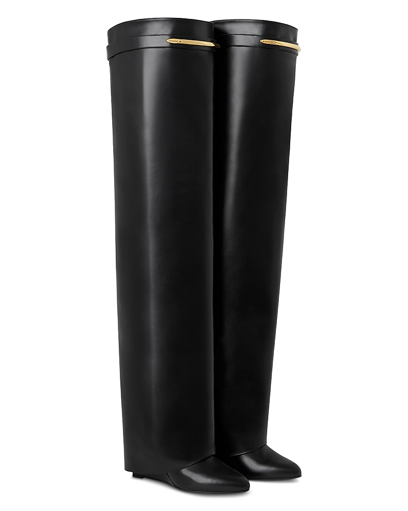 Givenchy Women's Leather Over-the-Knee Boots