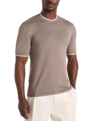 Wyatt Contrast Knit T-shirt