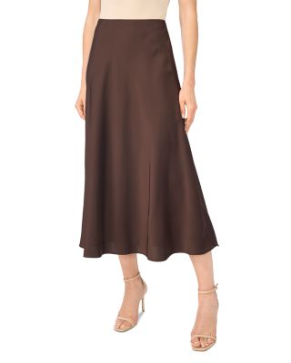 Satin Bias Maxi Skirt