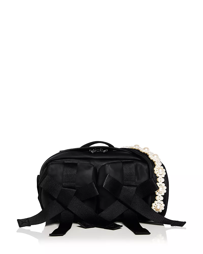 Simone Rocha Classic Bow Embellished Crossbody