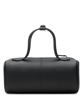 Jane Structured Faux Leather Top Handle Bag