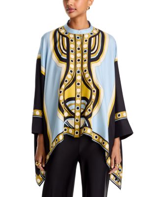 Foulard Printed Silk Shirt
