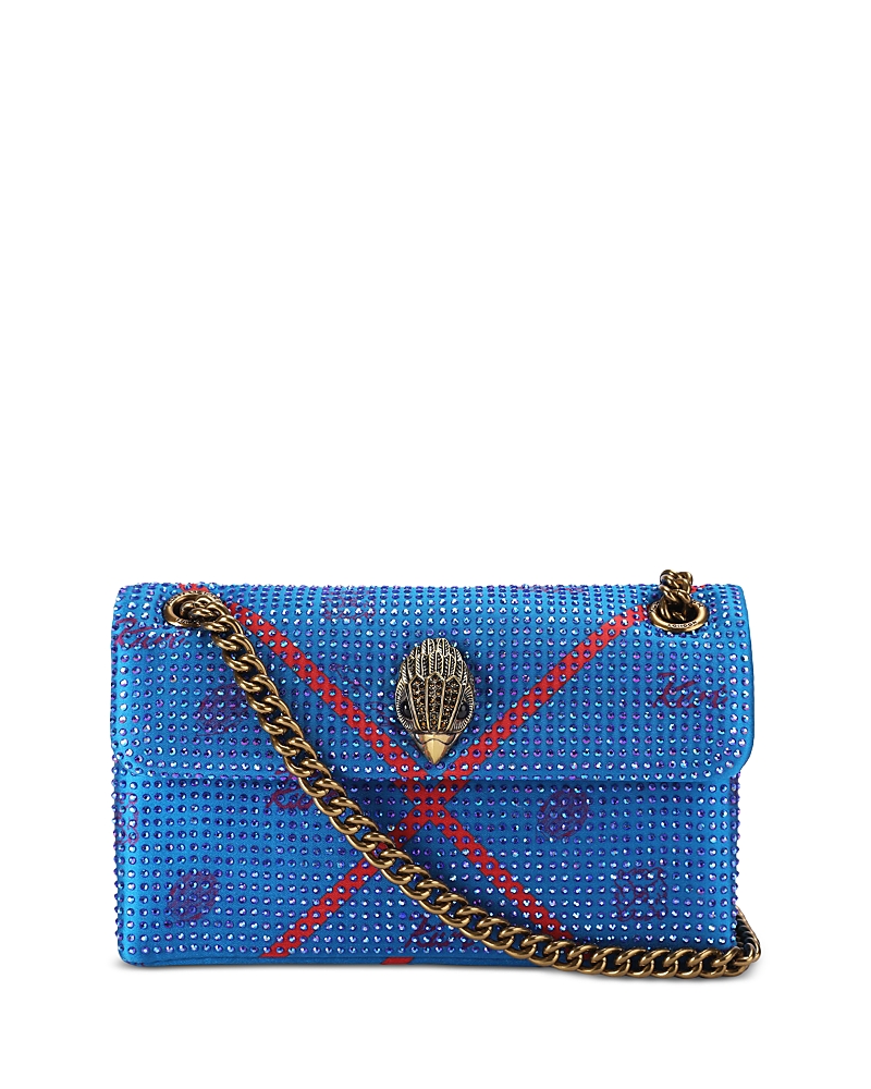 Kurt Geiger London Kensington Rhinestone Embellished Chain Strap Crossbody