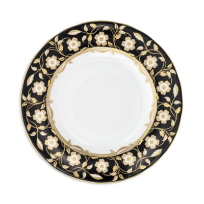 Primrose Black Salad/Dessert Plate