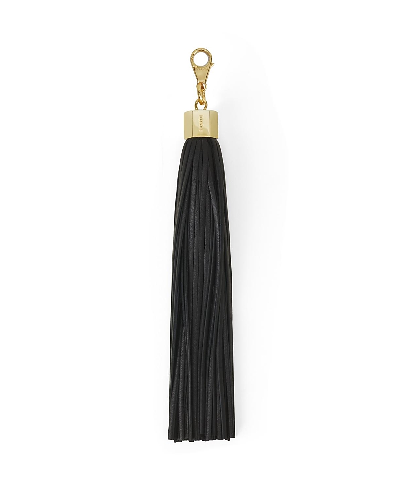 Lanvin Leather Pompom Bag Charm · OS