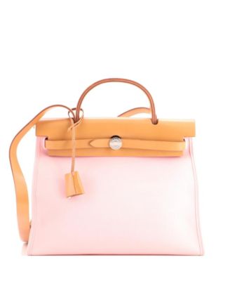 31 Herbag Zip Leather and Toile