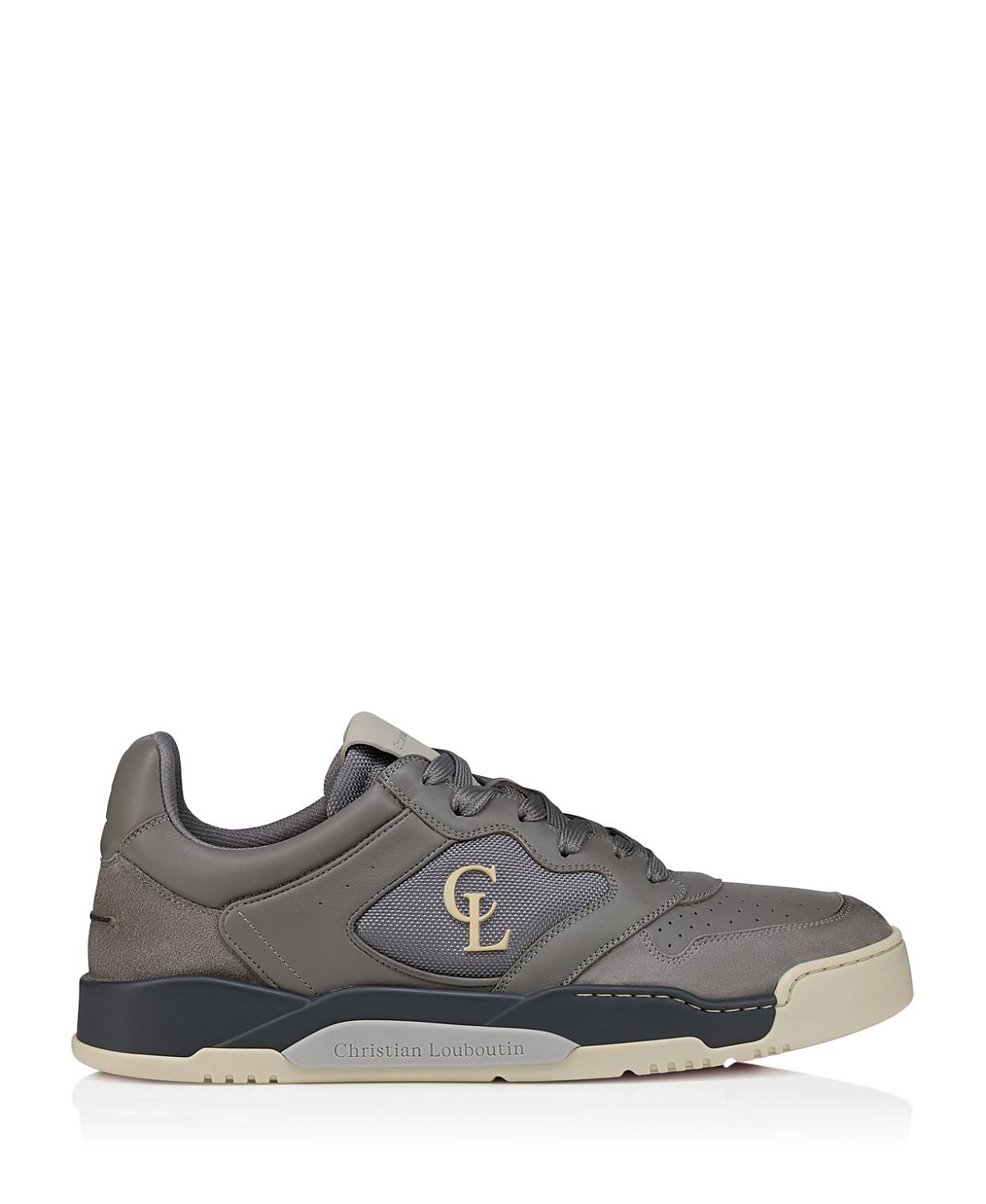 Christian Louboutin Men's Bsktball 1 Retro Low Sneakers