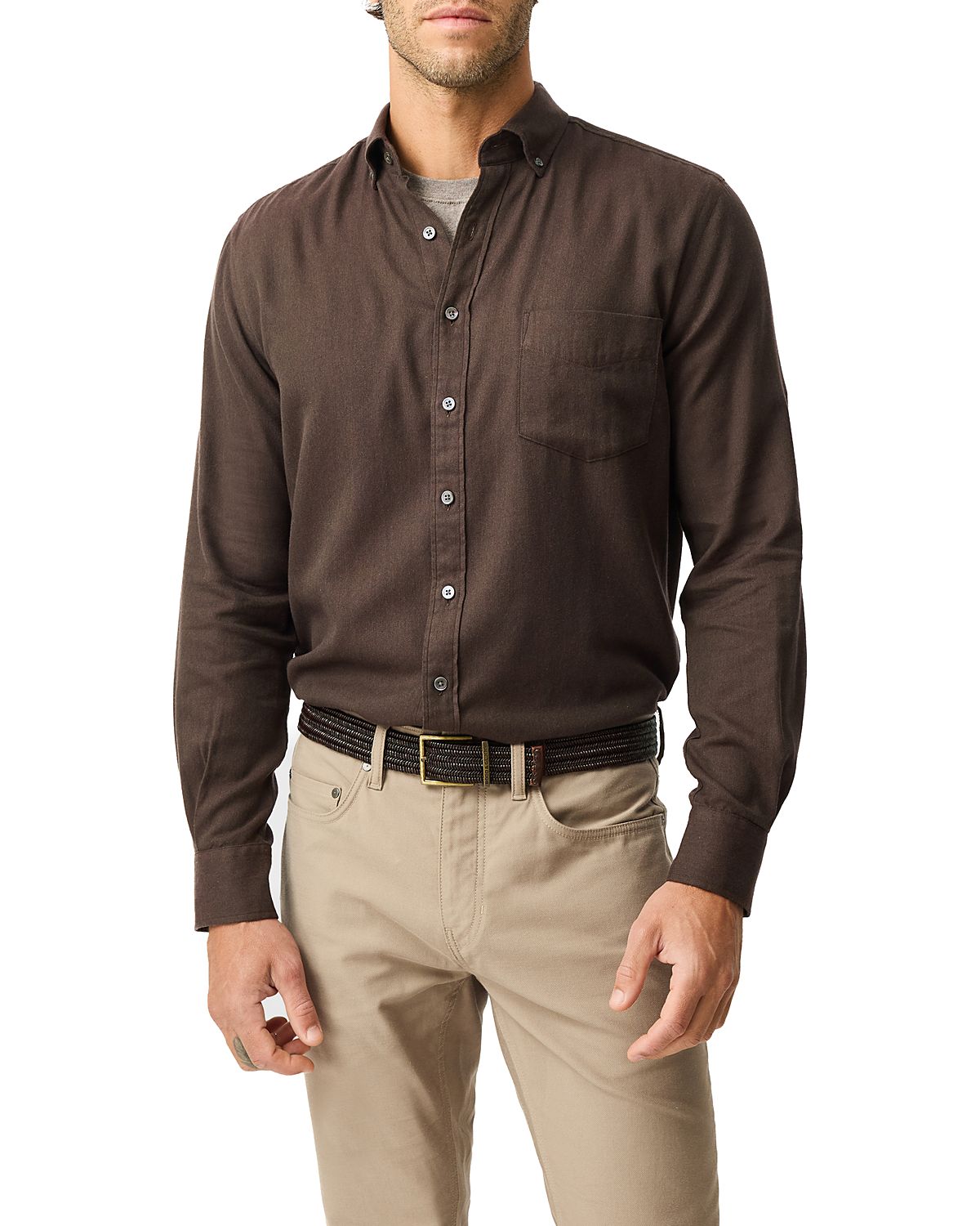 Rodd and Gunn Barrhill Long Sleeve Slim Fit Shirt