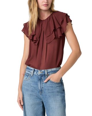 Lucia Ruffled Georgette Blouse