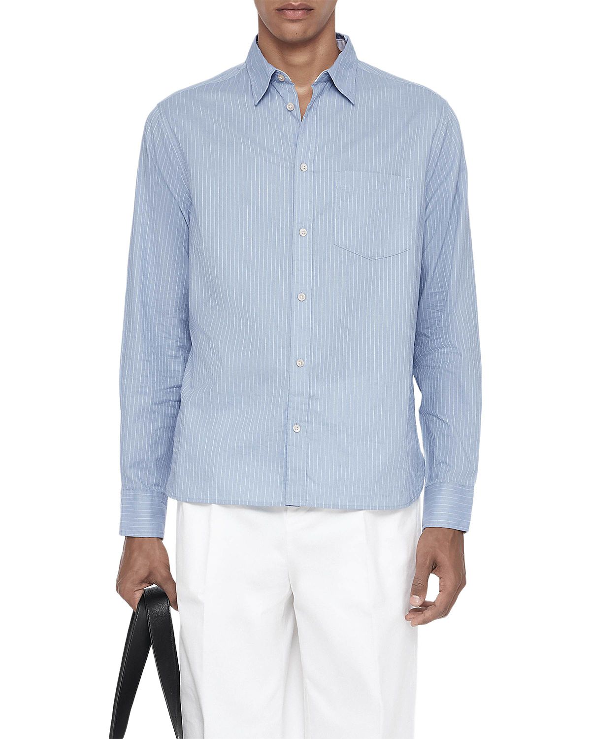 Allsaints Judd Cotton Long Sleeve Shirt