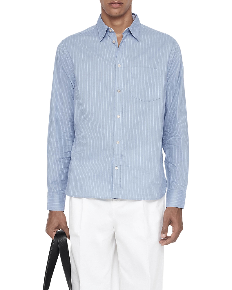 Allsaints Judd Cotton Long Sleeve Shirt