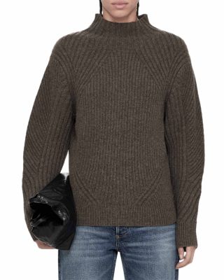 Sadie Wool Blend Funnel Neck Sweater