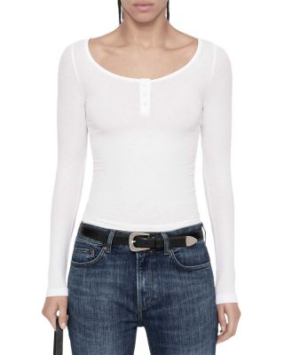 Jules Long Sleeve Henley Top