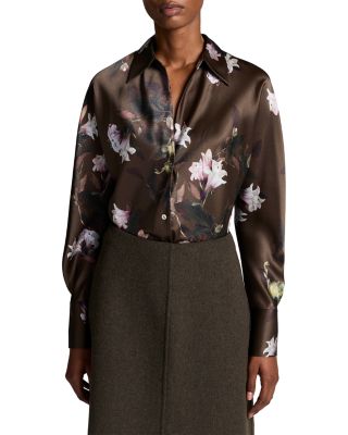 Lily Silk Long Sleeve Blouse