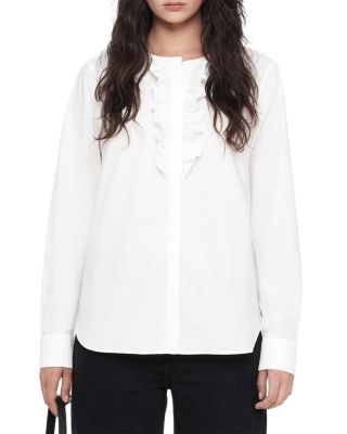 Amara Ruffle Trim Shirt