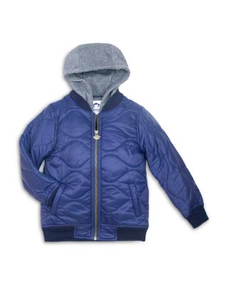 Boys' BX Hooded Bomber Jacket - Little Kid, Big Kid