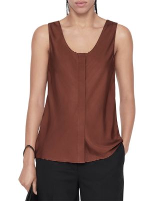 Milla Sleeveless Button Front Top