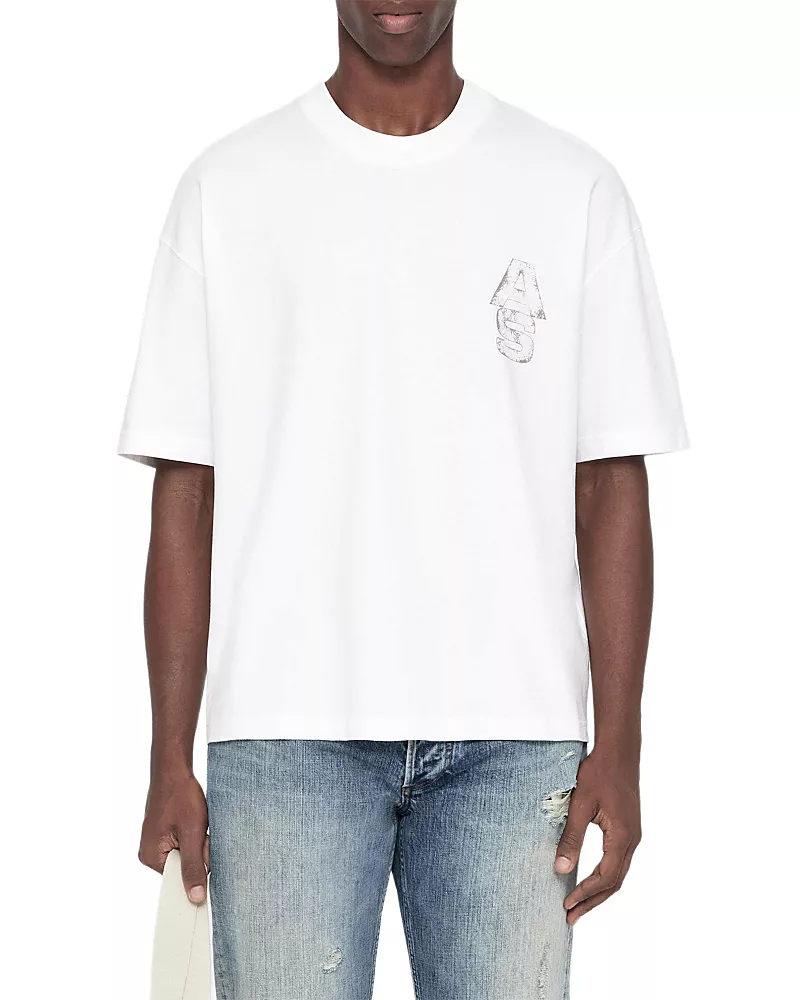 Allsaints Roller Cotton Short Sleeve Tee
