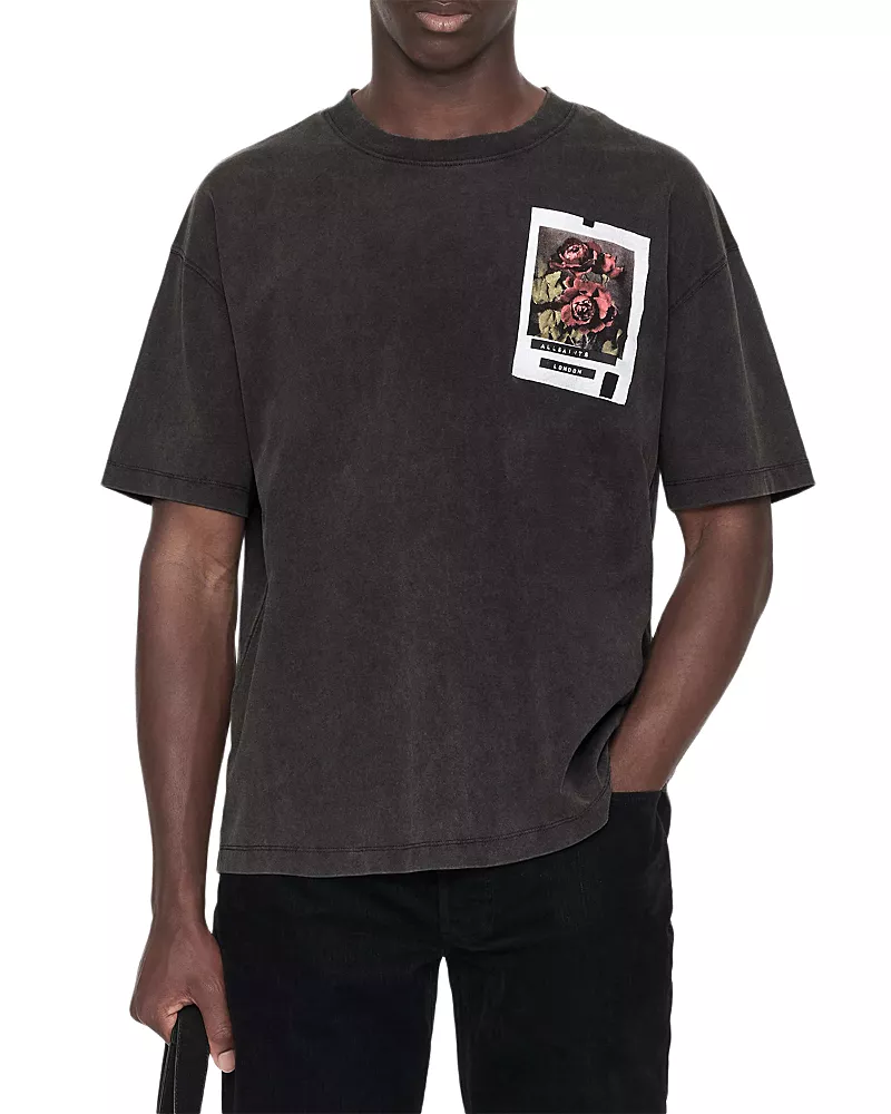 Allsaints London City Short Sleeve Crewneck Tee