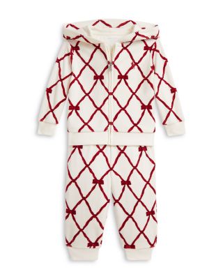 Girls' Velour Hoodie & Jogger Pants Set - Baby