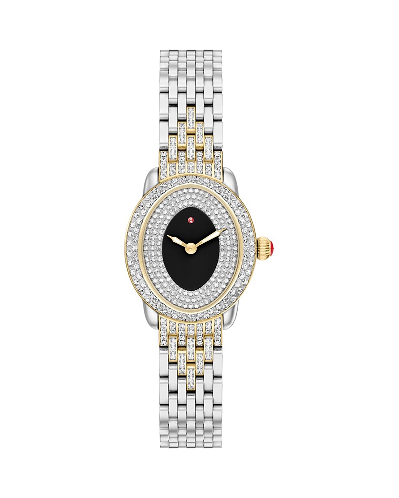 Michele Serein Oval Watch, 24mm x 27mm