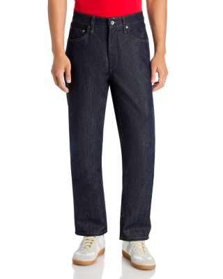Fit 4 Authentic Stretch 32" Straight Fit Jeans in RB Raw Indigo 