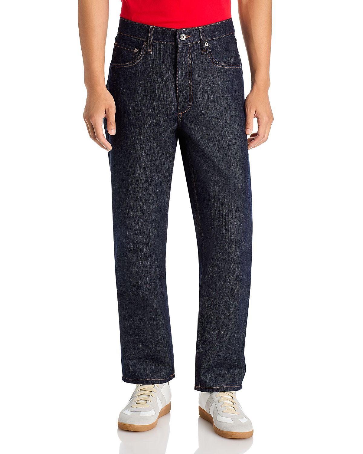 rag & bone Cotton Blend Authentic Rigid Jeans